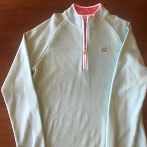 Masters zip up pullover